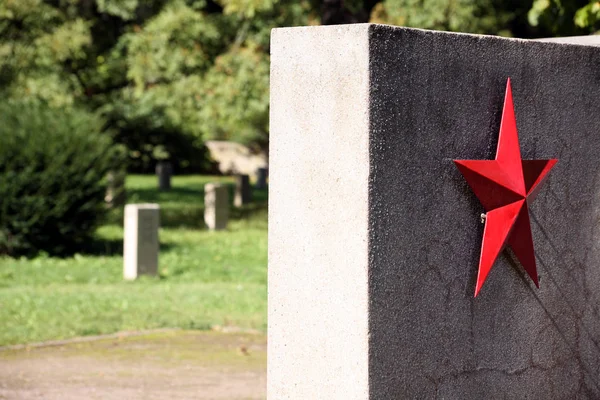 Hřbitov Sovětských Vojáků Výmaru Park Der Ilm — Stock fotografie