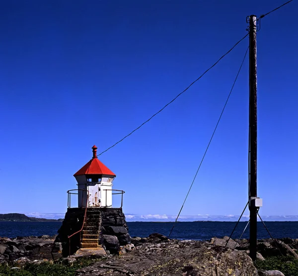 Faro All Ora Del Giorno — Foto Stock