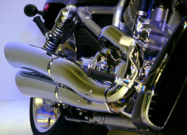 Szczegóły Dotyczące Motocykla — Zdjęcie stockowe