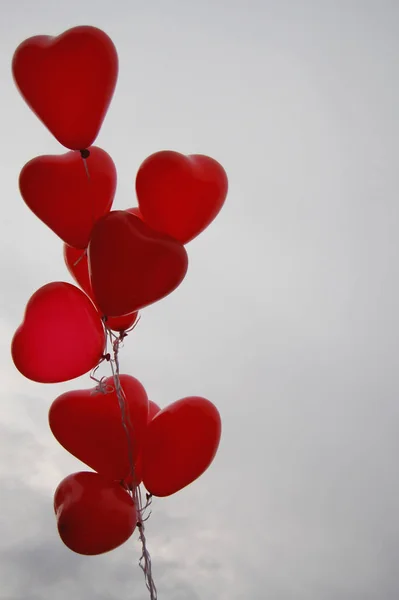 Fondo Colorido Para Tarjeta Del Día San Valentín — Foto de Stock