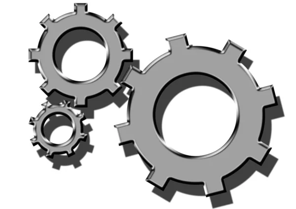 Engineering Cogwheel Gear Wheel — Stock Photo, Image