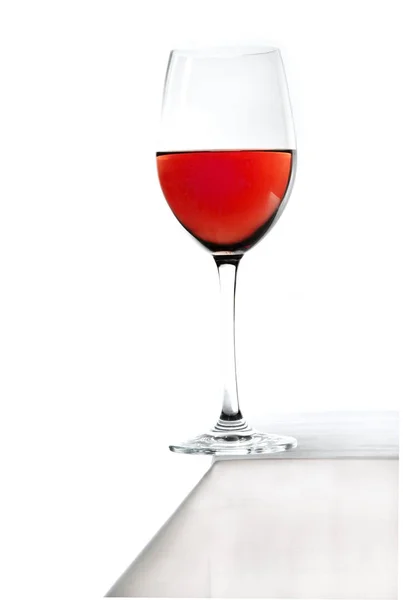 Wine Glasses Alcohol Background — Stock Photo, Image