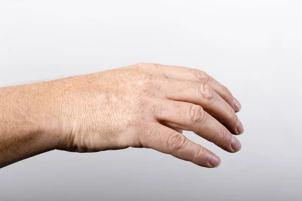 Closeup Hand Sign Gesture — Stock Photo, Image