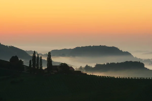 Sunrise Sunset Beautiful Sky — Stock Photo, Image