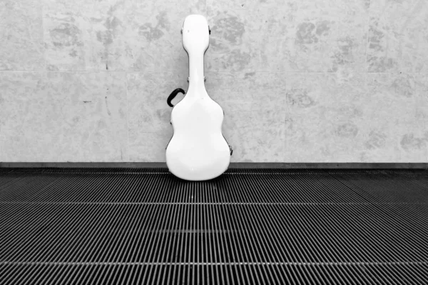 3D用吉他渲染浴室内部 — 图库照片