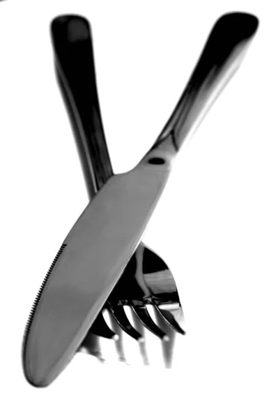 Closeup Shot Modern Cutlery — Stock Photo, Image