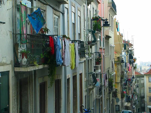 Alfama Lisbon Äldsta Distrikt — Stockfoto