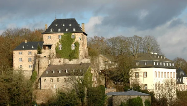 Zámek Blankenheim Cestovní Architektonický Koncept — Stock fotografie