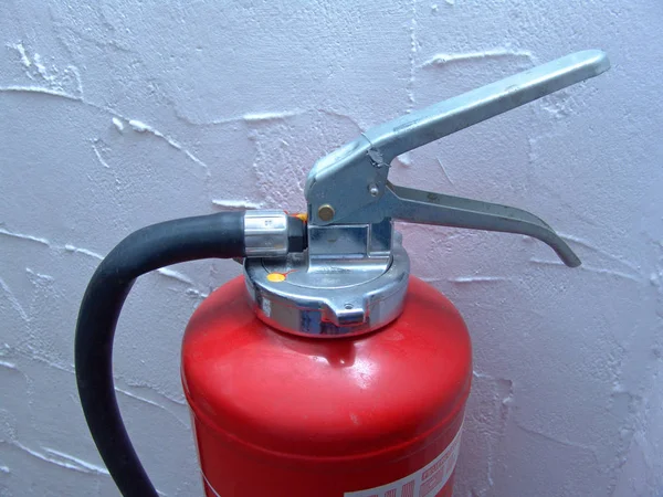 Червоний Пожежний Гідрант Стіні — стокове фото