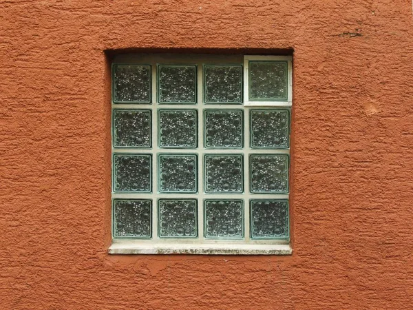 Cegły Szklane Ścianie — Zdjęcie stockowe