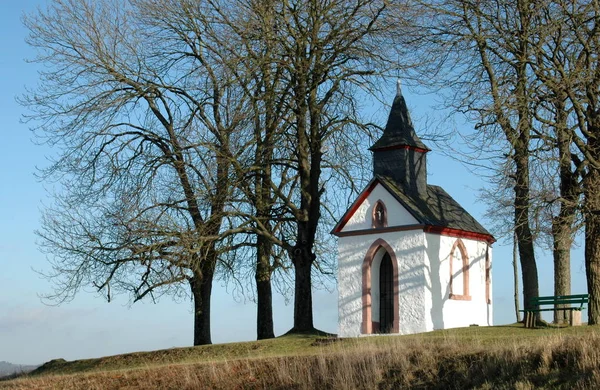 Malebný Pohled Krásnou Budovu Kaple — Stock fotografie