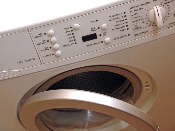 Máquina Lavar Roupa Quarto — Fotografia de Stock