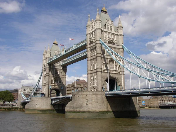 Puente Torre Londres Inglaterra — Foto de Stock