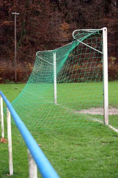 Visão Panorâmica Conceito Esporte Futebol — Fotografia de Stock