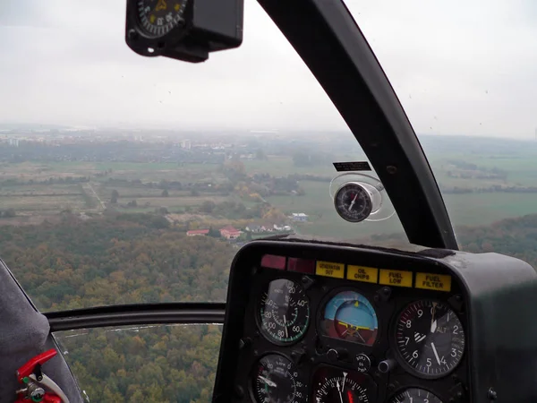 Nézd Helikopter — Stock Fotó