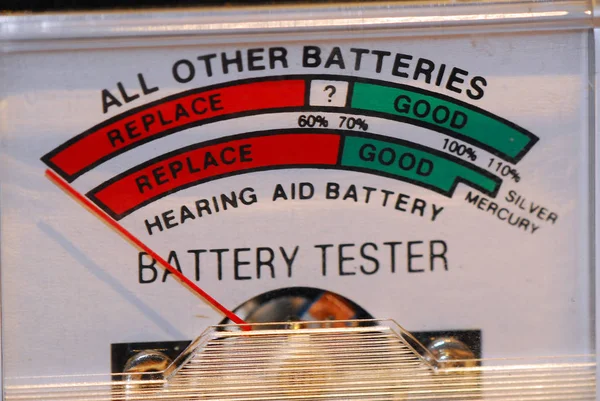 Batterij Elektrische Energieaccumulator — Stockfoto