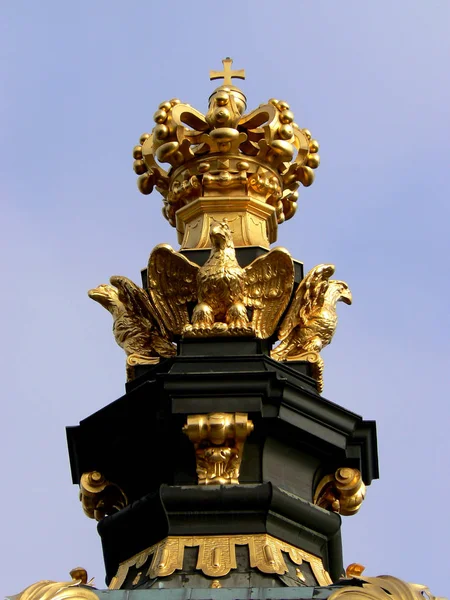 Zwinger Detail Kronentor — 图库照片