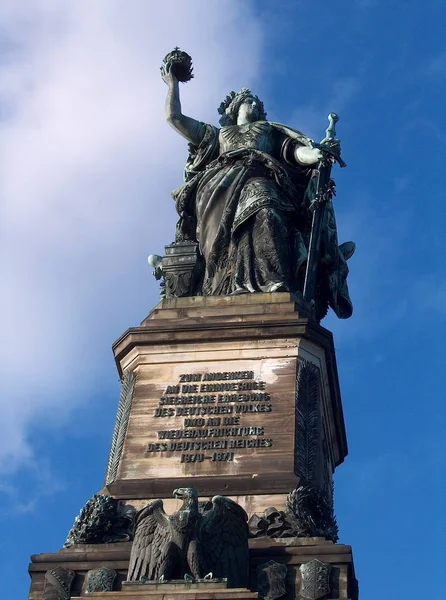 Germanien Niederwald Denkmal — Stockfoto