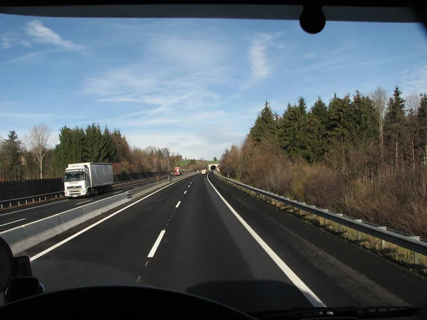 Trafik Karayolu Altyapısının Manzarası — Stok fotoğraf