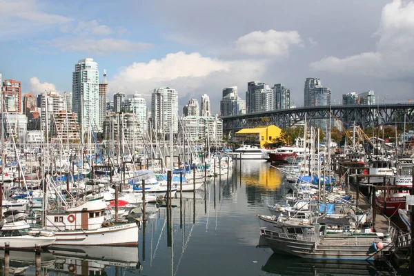 City Scape Urban Vancouver Kanada Brit Columbia — Stock Fotó