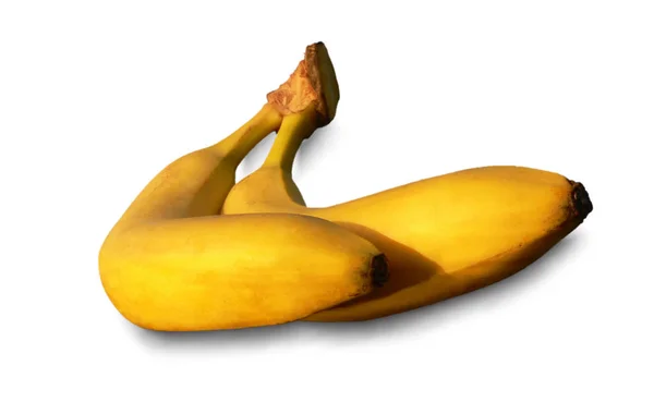Gele Vruchten Bananen Voedsel — Stockfoto