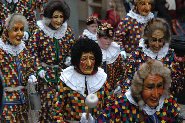 Karnaval Maskesi Şehir Partisi Festivali — Stok fotoğraf
