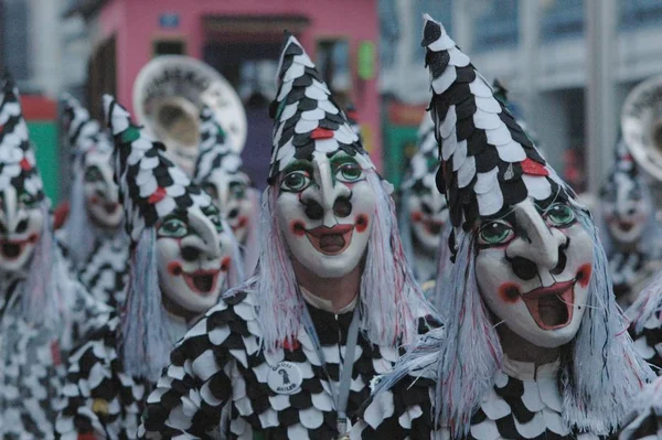 Maschera Carnevale Festa Della Città Festival — Foto Stock