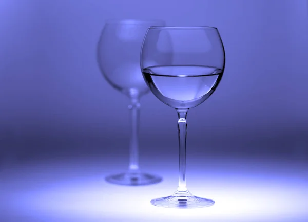 ワイングラスアルコールの背景 — ストック写真