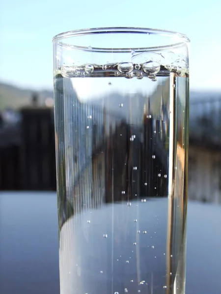Een Glas Water — Stockfoto