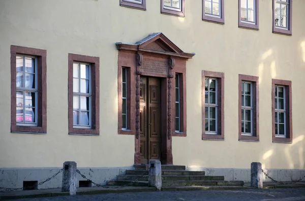 Goethe Huis Bij Het Fraudeplan Weimar — Stockfoto