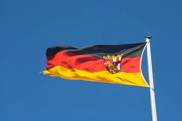 Bandera Alemana Colores Oficiales Proporción Correctamente — Foto de Stock