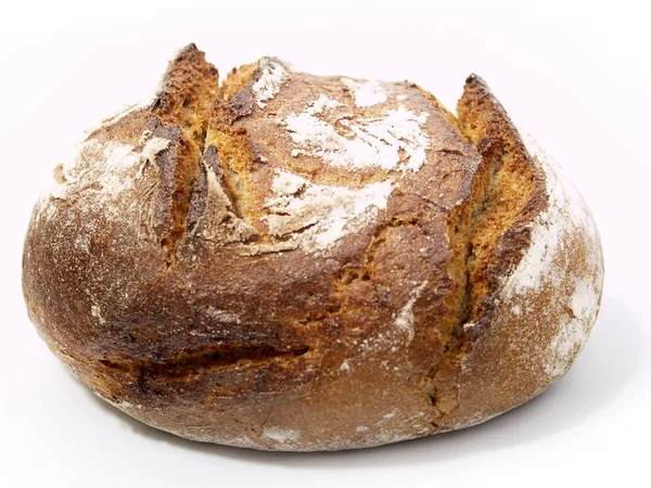 White Baked Bread Slices — Stock Photo, Image