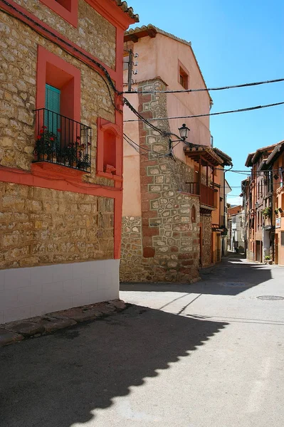 Vista Panorámica Del Paisaje Del Pueblo Atmosférico —  Fotos de Stock