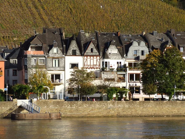Zell Der Mosel Houses — Stock Photo, Image