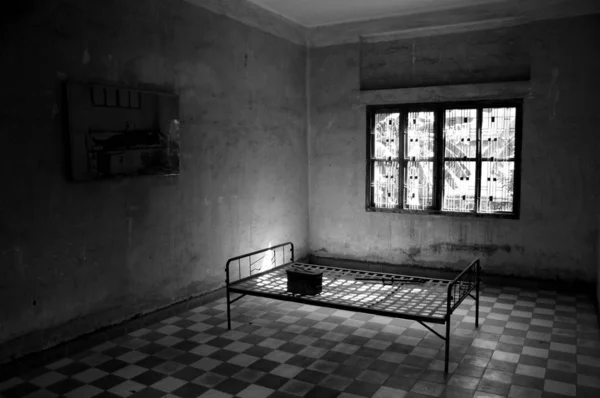 Sala Tortura S21 Fnom Penh Cambodia — Foto de Stock