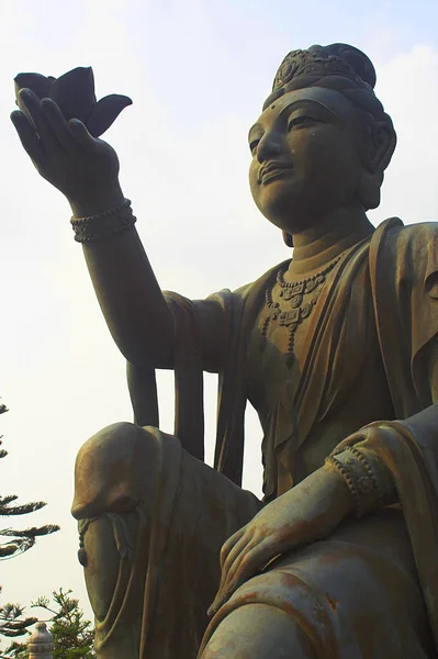 Buddha Staty Staty Buddhismen Filosofi — Stockfoto