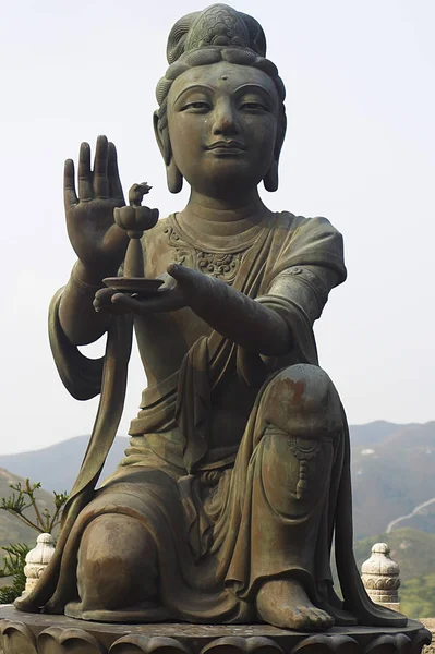 Socha Buddhy Buddhistická Filozofie — Stock fotografie