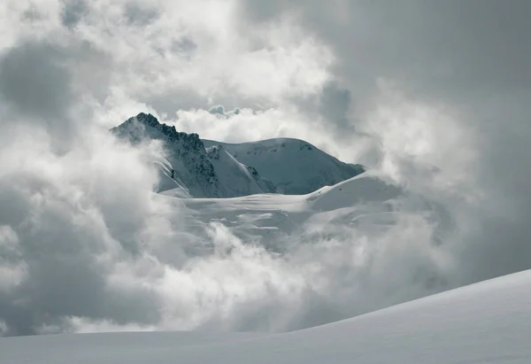 Vista Panorâmica Paisagem Majestosa Dos Alpes — Fotografia de Stock