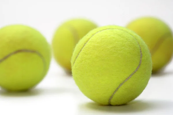 Τένις Πράσινη Μπάλα Σπορ Παιχνίδι — Φωτογραφία Αρχείου