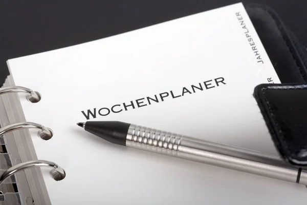 Kalenderplaner Tagesorganisator — Stockfoto