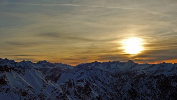 Alpengloed Het Grindelwald — Stockfoto