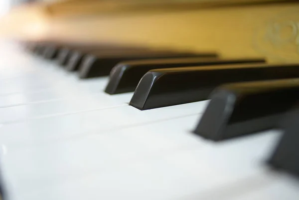 Piyano Klavyesi Müzik Aleti — Stok fotoğraf