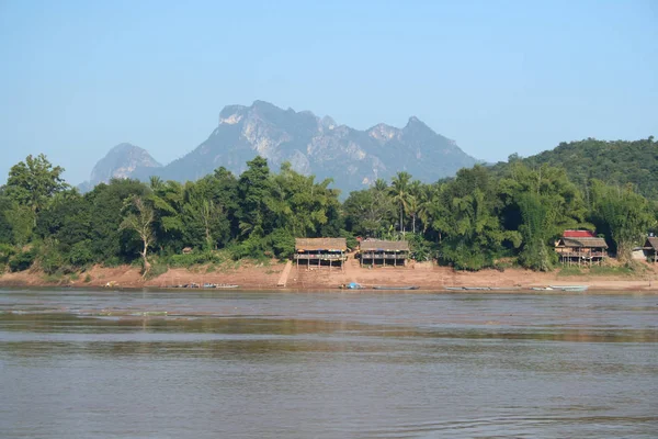 Dorf Mekong — Stockfoto