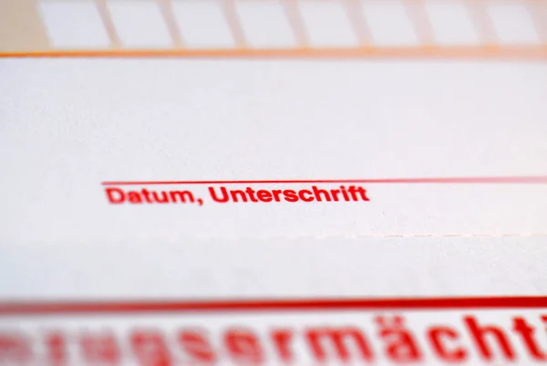 Afsluiting Van Een Rood Ticket — Stockfoto