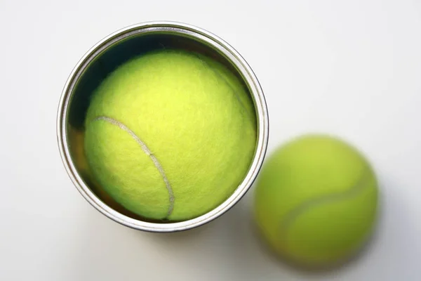 Tennis Grön Boll Sport Spel — Stockfoto