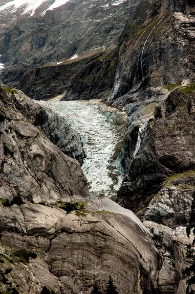 Come Deve Aver Guardato Anni Quando Ghiacciaio Raggiunto Anche Bordo — Foto Stock