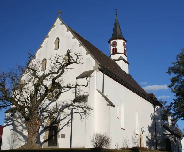 Szenischer Blick Auf Die Christliche Kirchenarchitektur — Stockfoto