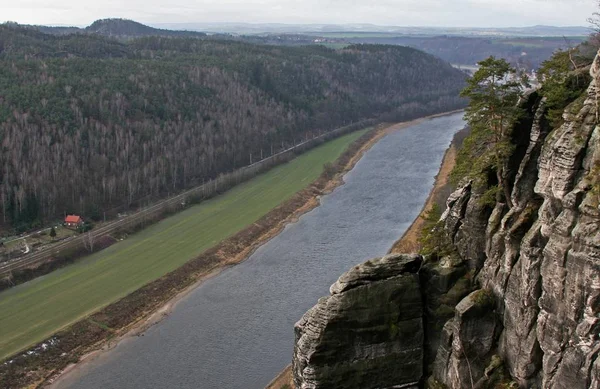 Saxon Switzerland Picture — Fotografia de Stock