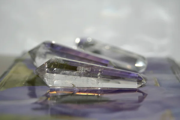 Cristal Rocha Pedra Preciosa — Fotografia de Stock