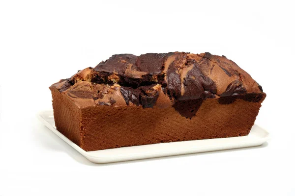 크림넣은 맛있는 케이크 — 스톡 사진